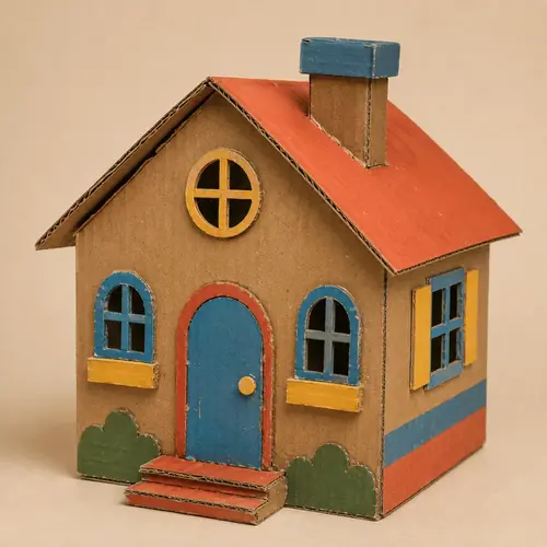 House cardboard project